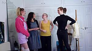 Bakom kulisserna, um, blank canvas fick mig hög!