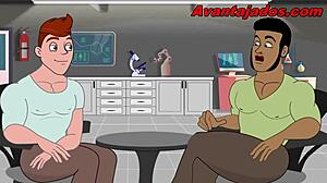 In this animated story, a gay character explores