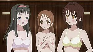 Ladies versus butlers, um, explicit anime ass scenes!