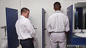 Is this nude black boy fucking handsome guy in underwear? 😏