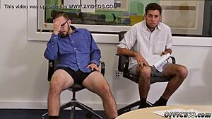 Is this nude black boy fucking handsome guy in underwear? 😏