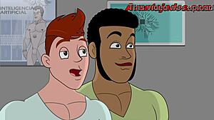 In this animated story, a gay character explores