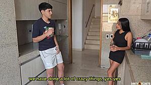 spying on stepson masturbating turns me on! 🔥