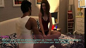 A wife and stepmother in game scene 42