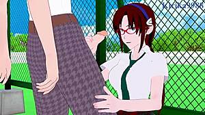 Mari makinami and ritsuko akagi engage in intense sexual encounters in neon genesis evangelion hentai!