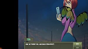 Witch hunter battles half-female scorpion monster intensely