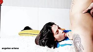 wanna see me in Argentina jersey taking it deep in my gaping ass?