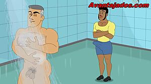 Cartoon Gay O Coroa Da Academia