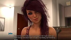 three girls try to knock john off his feet 😏