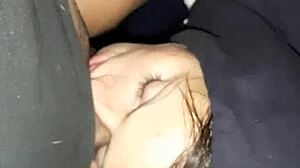 Invited neighbor for flowers then banged her mouth hard