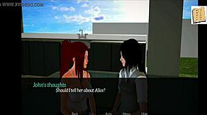 Two Hot Redheads Ride Thick Cock for Creamy Finish