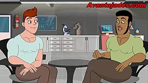 In this animated story, a gay character explores
