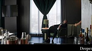 Naughty Willow Begs for Deep Doggy and Cum on Tits!