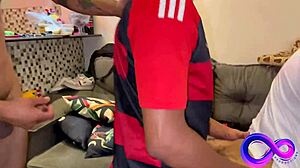 Called friends for soccer, ended in intense gay orgy bareback fuck.