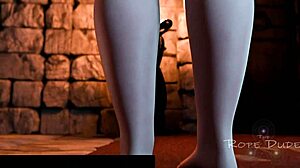 mei gets tied up and choked in corruption 😈