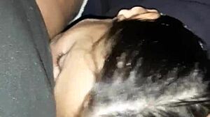 Invited neighbor for flowers then banged her mouth hard