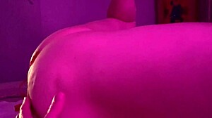 Condom breaks but skinny nympho keeps going until filled with sperm.