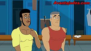 Cartoon Gay O Coroa Da Academia