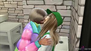 I watch plumber in lesbian animation.