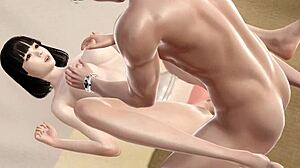 young japanese girl with soft breasts bangs her boyfriend in a steamy motel room