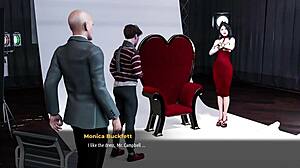 Monica’s Steamy Model Photoshoot in 3D Cartoon