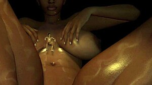 Trapped in Nightmare with Giant Breasts Craving Cum