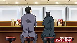 Perv step dad gropes step daughter in wild hentai uncensored scene