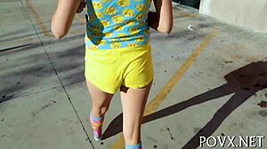 zoe foxx getting rough pov sex