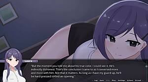 Yo, Aya je divja v tej hentai igri z ogromnim kurcem!