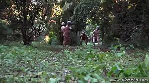 Straight black men in gay anal sex