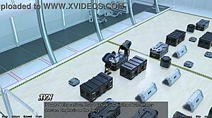 Stranded in Space 137 shows plans to bang a busty Indian milf in sexy outfit