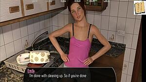 peruvian milf gives blowjob to young with milk extraction