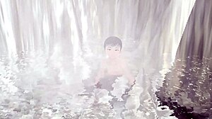 Anime Girl's Secret Hot Spring Mixed Bath Without Towels