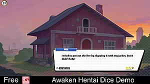 awaken hentai dice demo with erotic anime game 😏