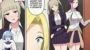 Girls gather at Imaizumi's house for fun games