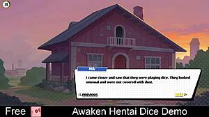 awaken hentai dice demo with erotic anime game 😏