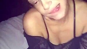 brook starr takes double cum shots from two big black cocks in gangbang