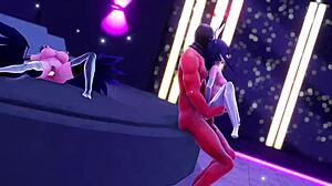 Ichika and Masami in Mob Reverse Bunny Hentai Fun