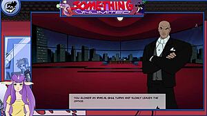 Maid in anime game Something Unlimited Part 145 sucks huge cock