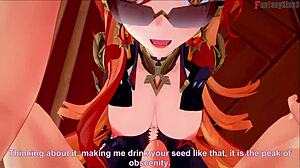 Mavuika sucks and fucks in Jean's office POV