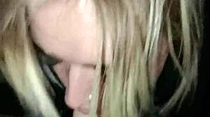 Sexy Girl Sucks Dick in Truck