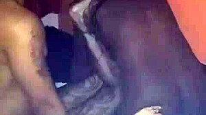 brook starr takes double cum shots from two big black cocks in gangbang