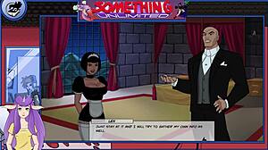 Maid in anime game Something Unlimited Part 145 sucks huge cock