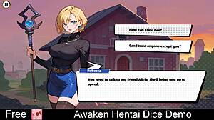 awaken hentai dice demo with erotic anime game 😏