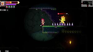 Scarlet Maiden playthrough part two defeating rogue-like boss intensely