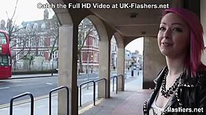 meowing for attention while fingering in public spot