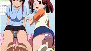 sexy anime girls get nude in hentai ecchi