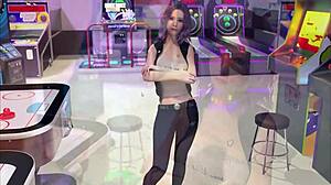 In gameplay story three season one, I meet Julia in fantasy world.