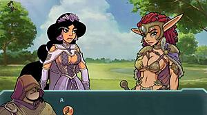 Princess Jasmine Bent Over Roughly