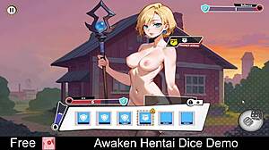 awaken hentai dice demo with erotic anime game 😏